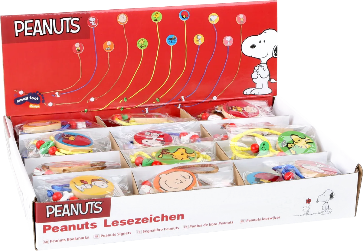 small foot Display Bogmærke (48 stk) Peanuts - billede 1