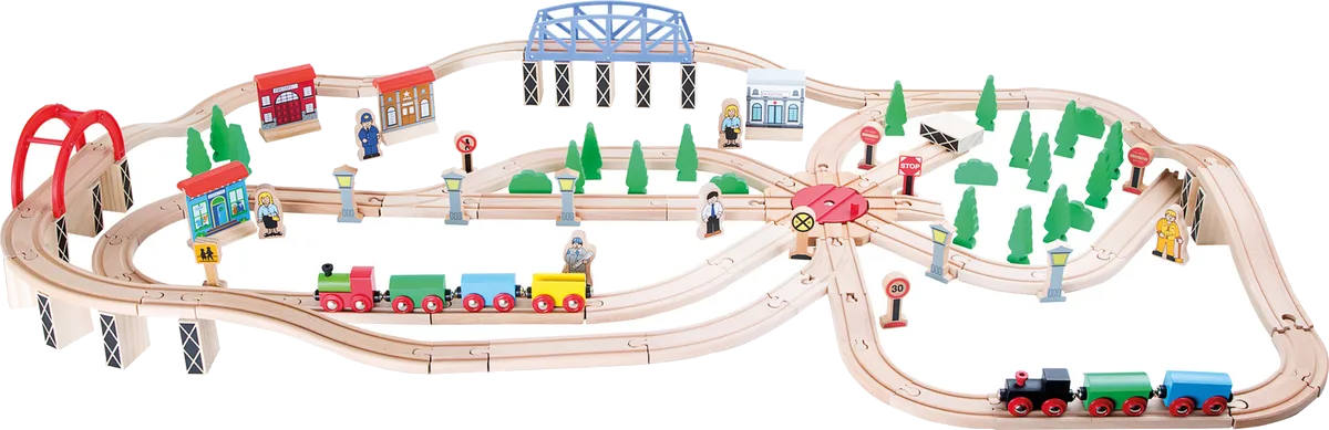 small foot Togbane, Pendler Trafik - billede 1