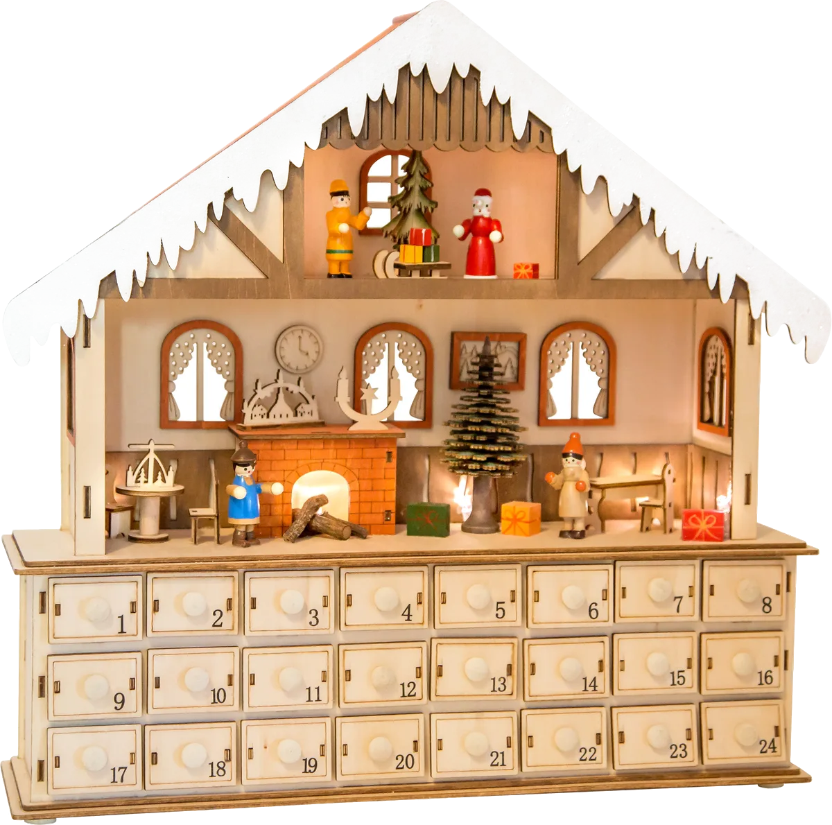 small foot Julekalender, Julestue - billede 1