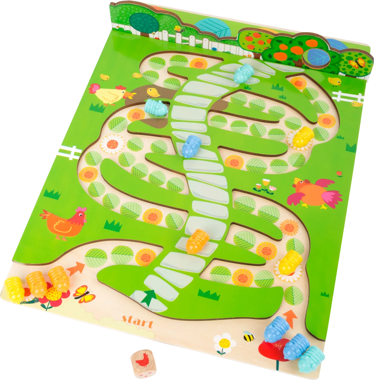 small foot Spil 2 i 1, Larver - billede 1