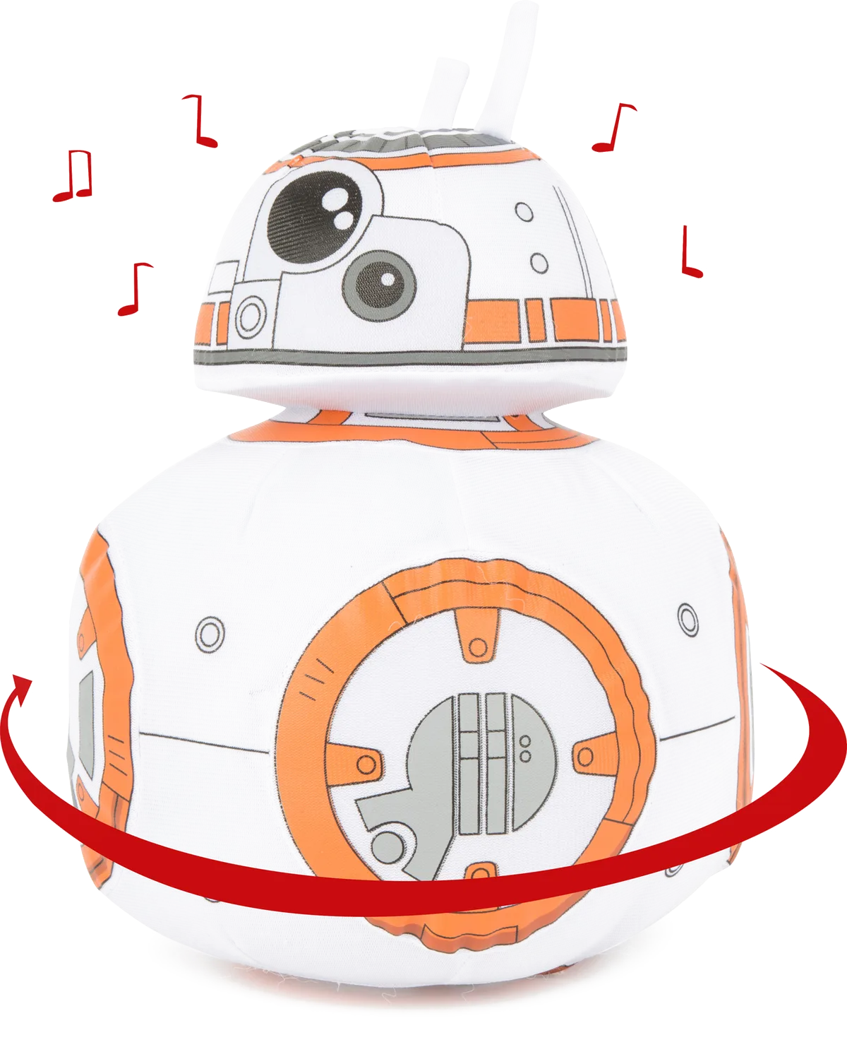 Star Wars Krammedyr BB-8 med Lys og Bevægelse - billede 1