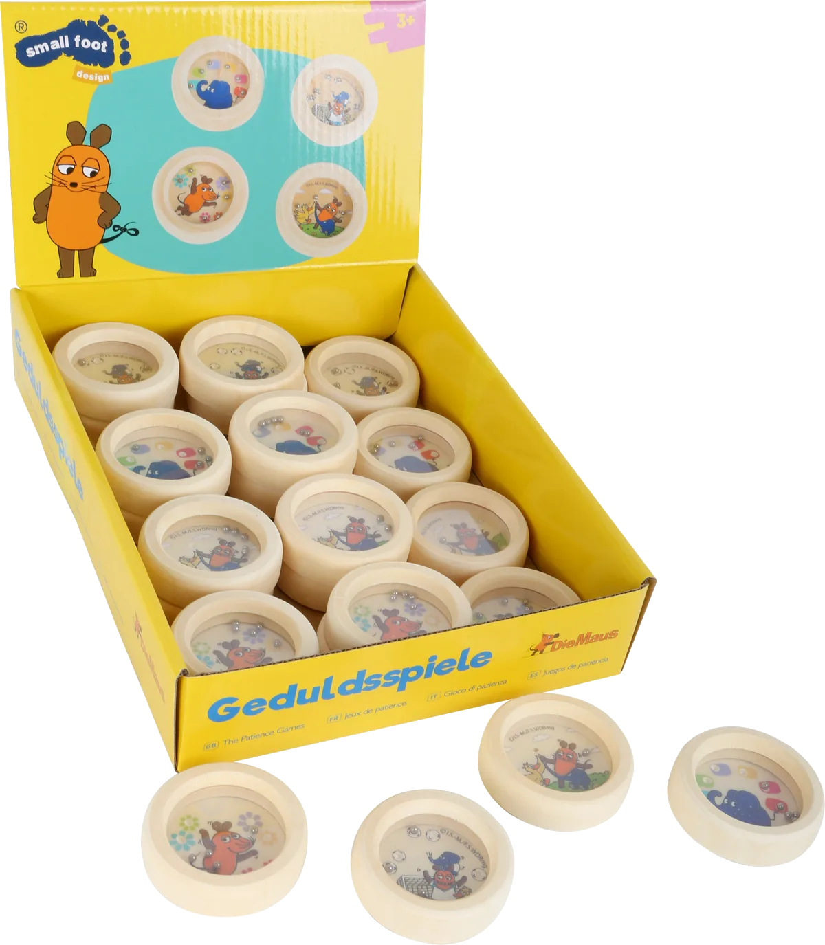 small foot Display Labyrint (24 stk), Musen - billede 1