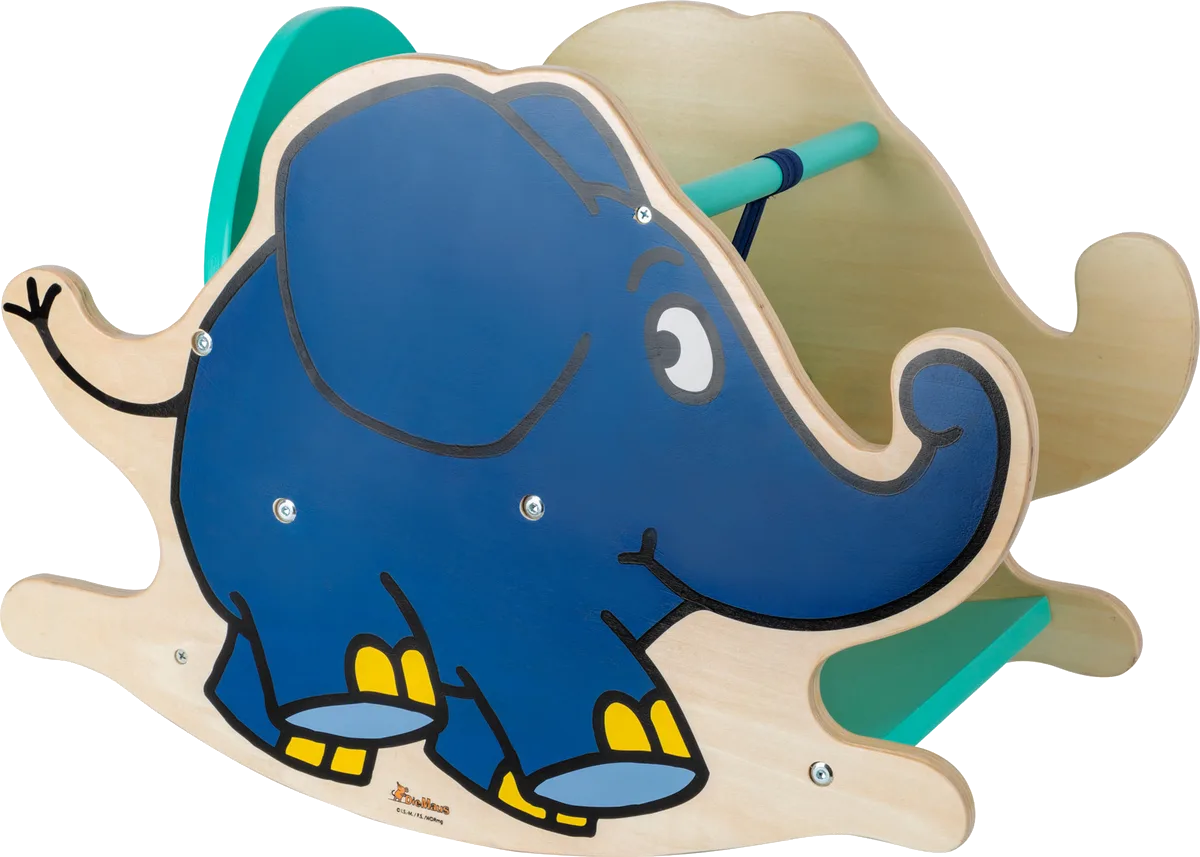 small foot Gynge-Elefant, Musen - billede 1