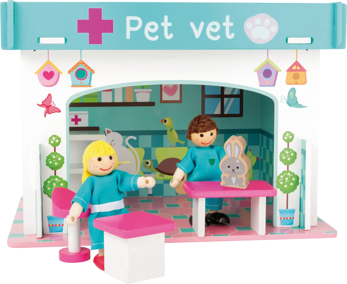 small foot Temaleg, Dyrehospital med Tilbehør - billede 1