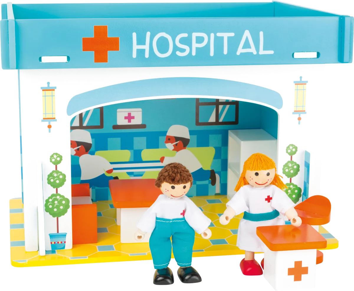small foot Temaleg, Hospital med Tilbehør - billede 1