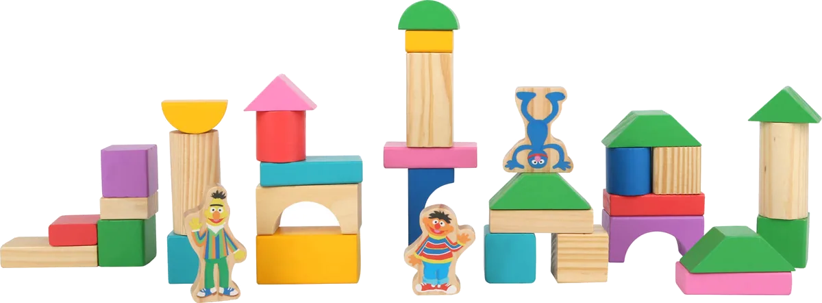 small foot Byggeklodser, SESAME STREET - billede 1
