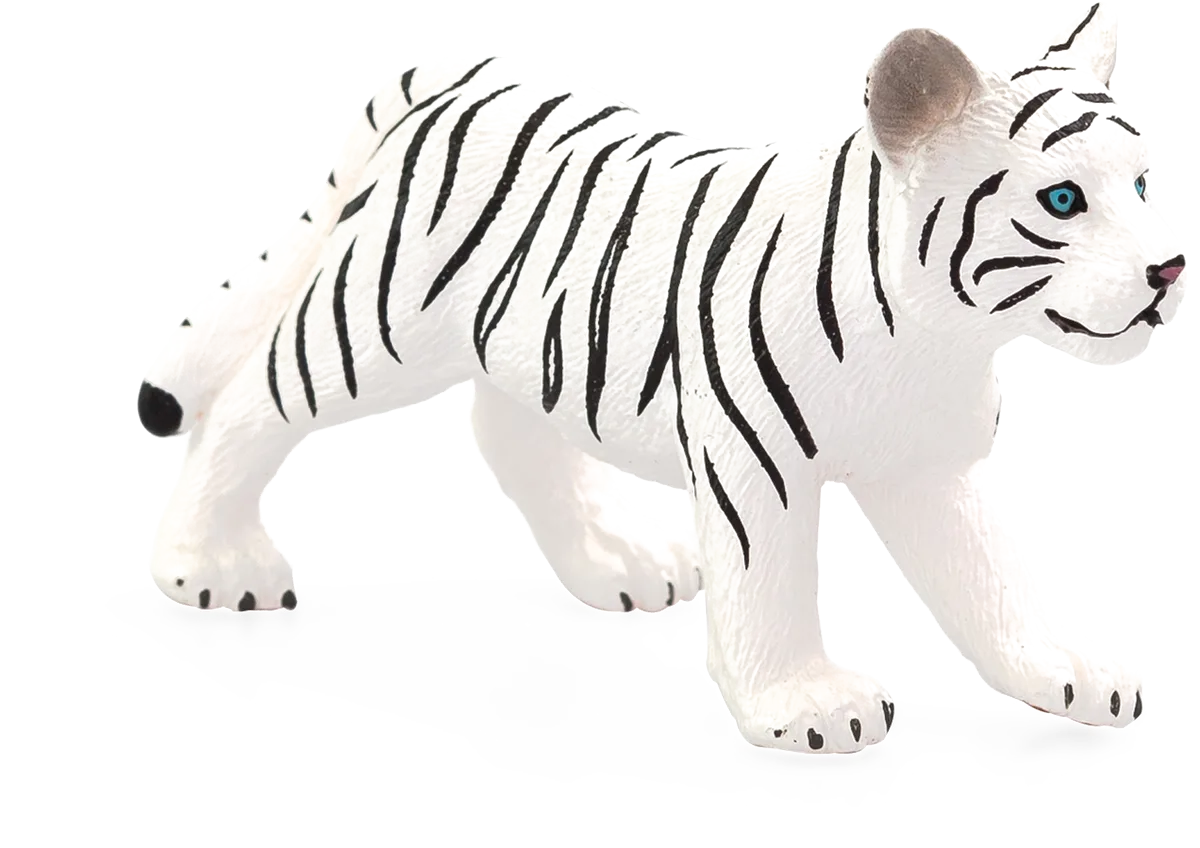 Mojo Hvid Tiger unge, stående - billede 1