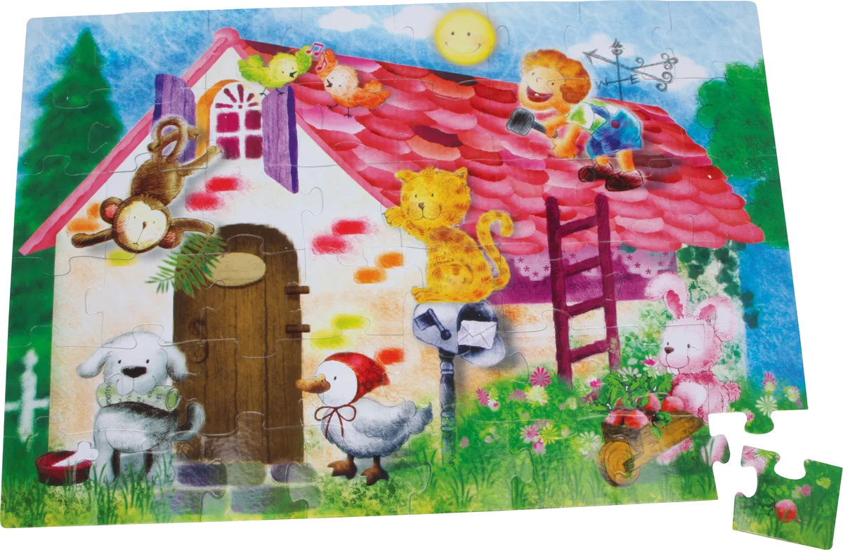 Giant Puzzle "Rural Life" - billede 1