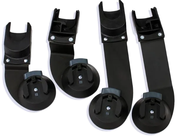 Indie Twin Car Seat Adapters for Maxi Cosi, Cybex, Nuna & Clek (SET) - billede 1