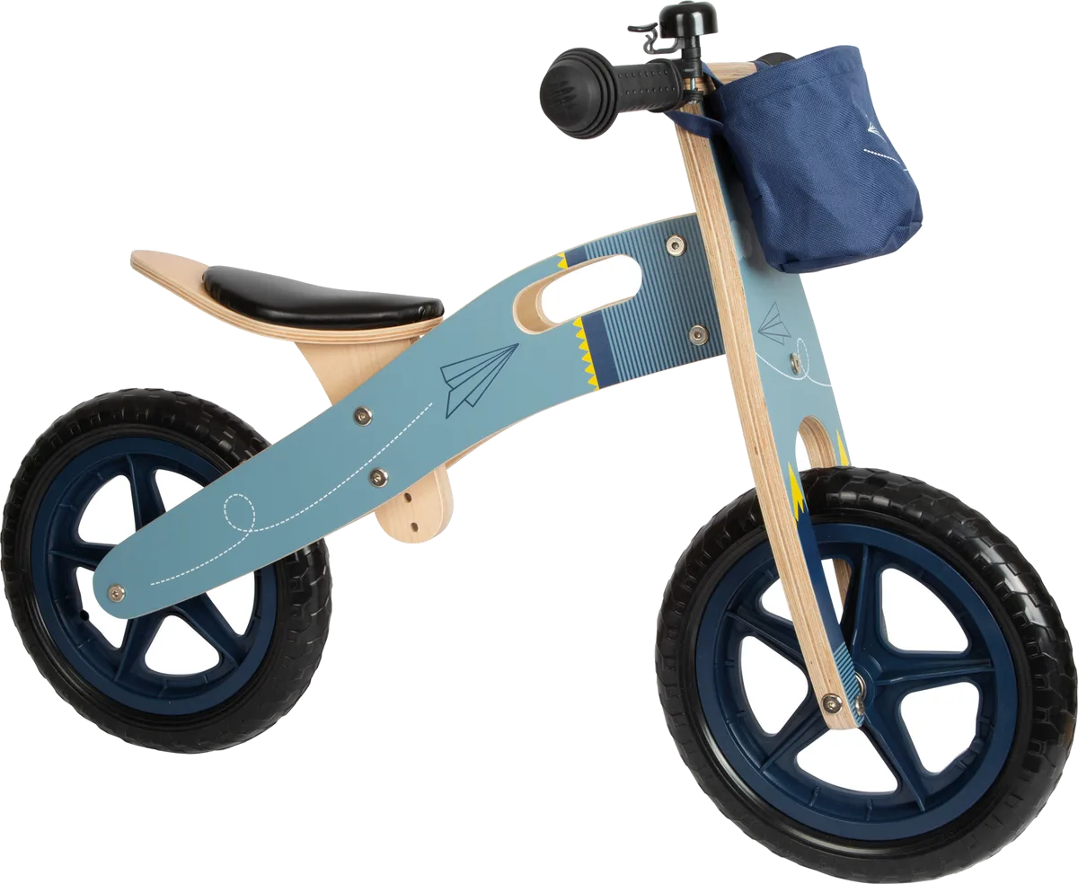 small foot Løbecykel, Papirflyver/Blå - billede 1