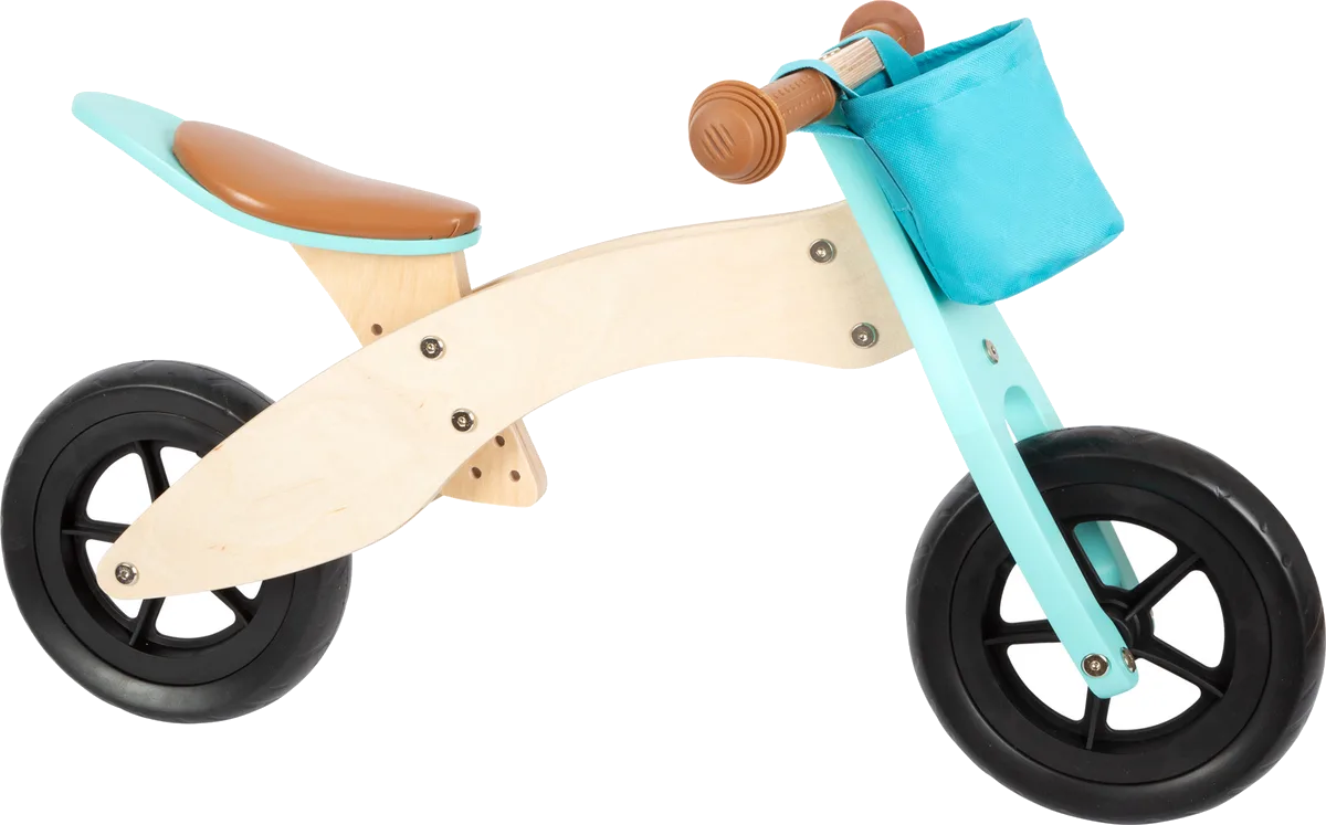 small foot Løbecykel 2 i 1, Trike Maxi/Turkis - billede 1