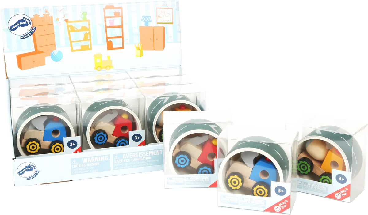 small foot Display Truck med Vejtape (12 dele) - billede 1