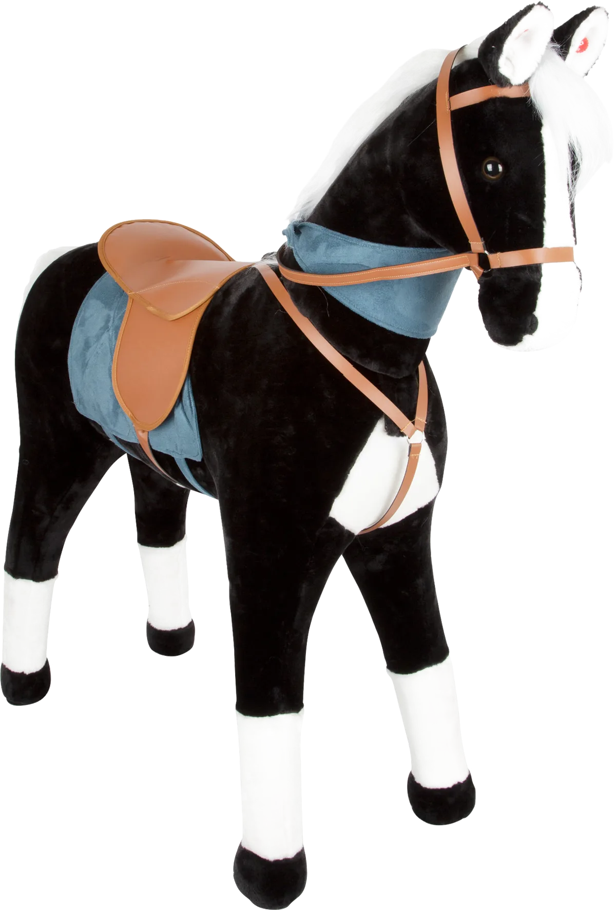 small foot Hest XL med Lyd, Sort - billede 1