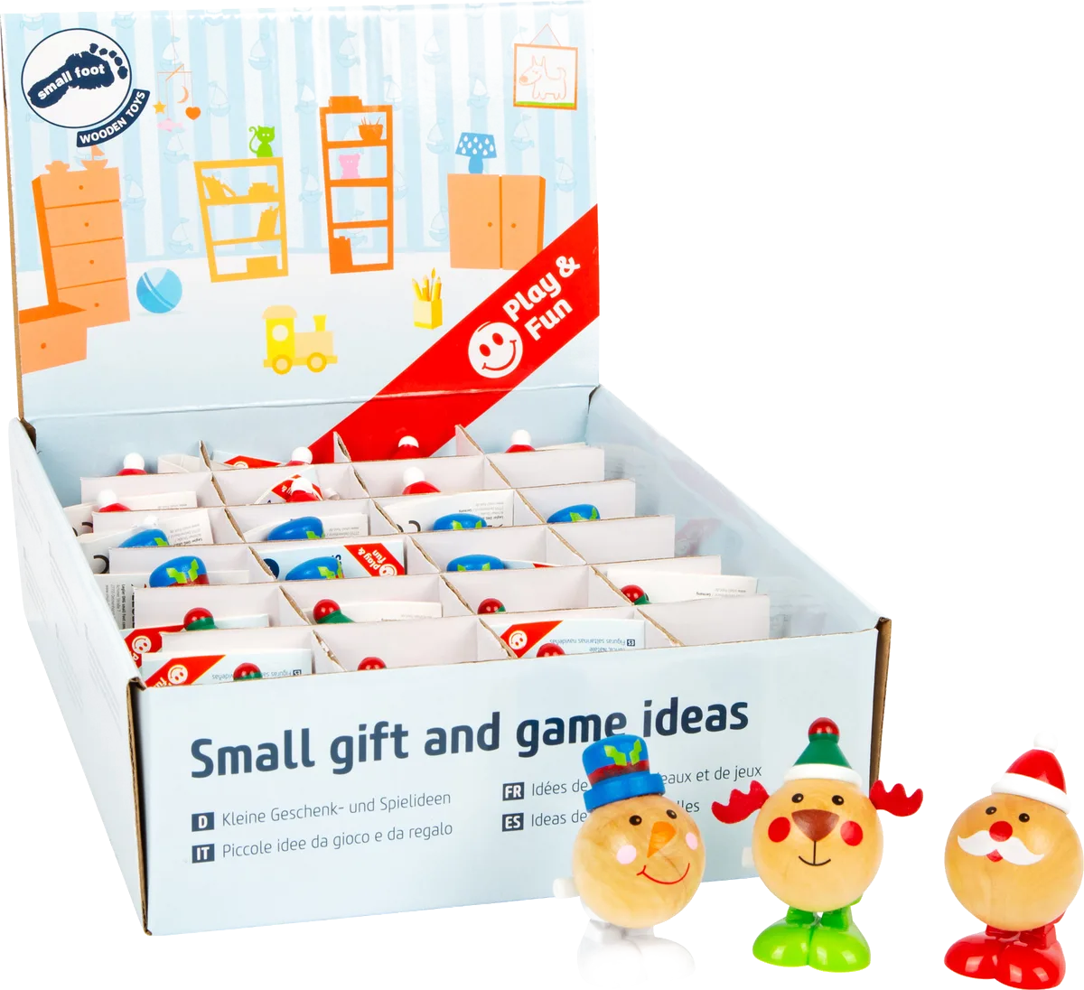 small foot Display Hoppefigur (24 stk), Jul - billede 1