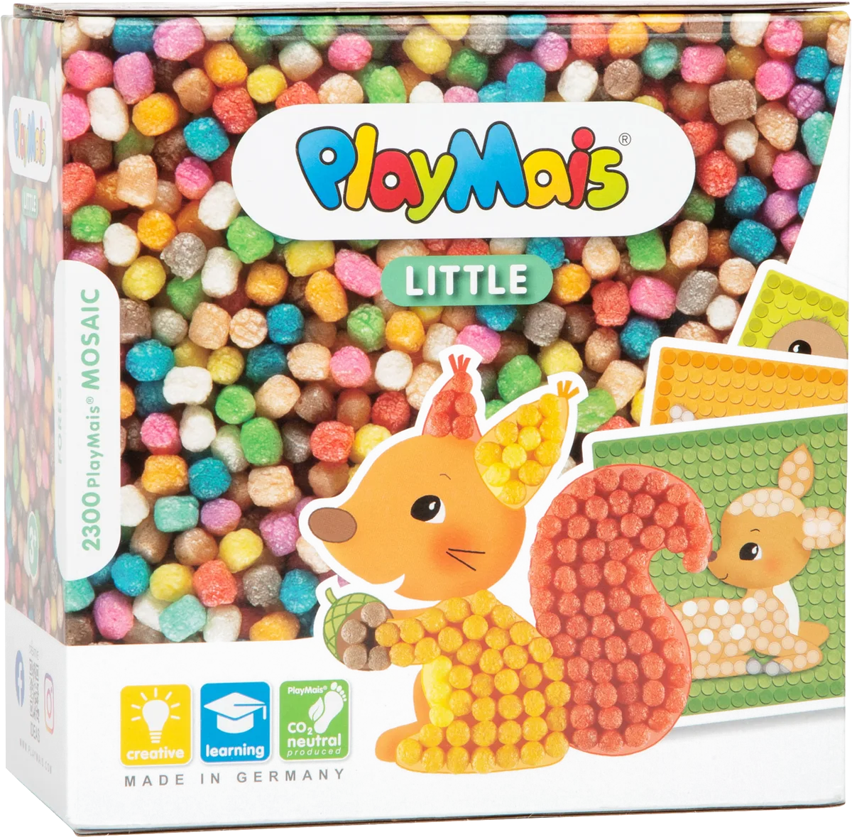 small foot PlayMais (2300 Dele), Mosaik Little Forest - billede 1