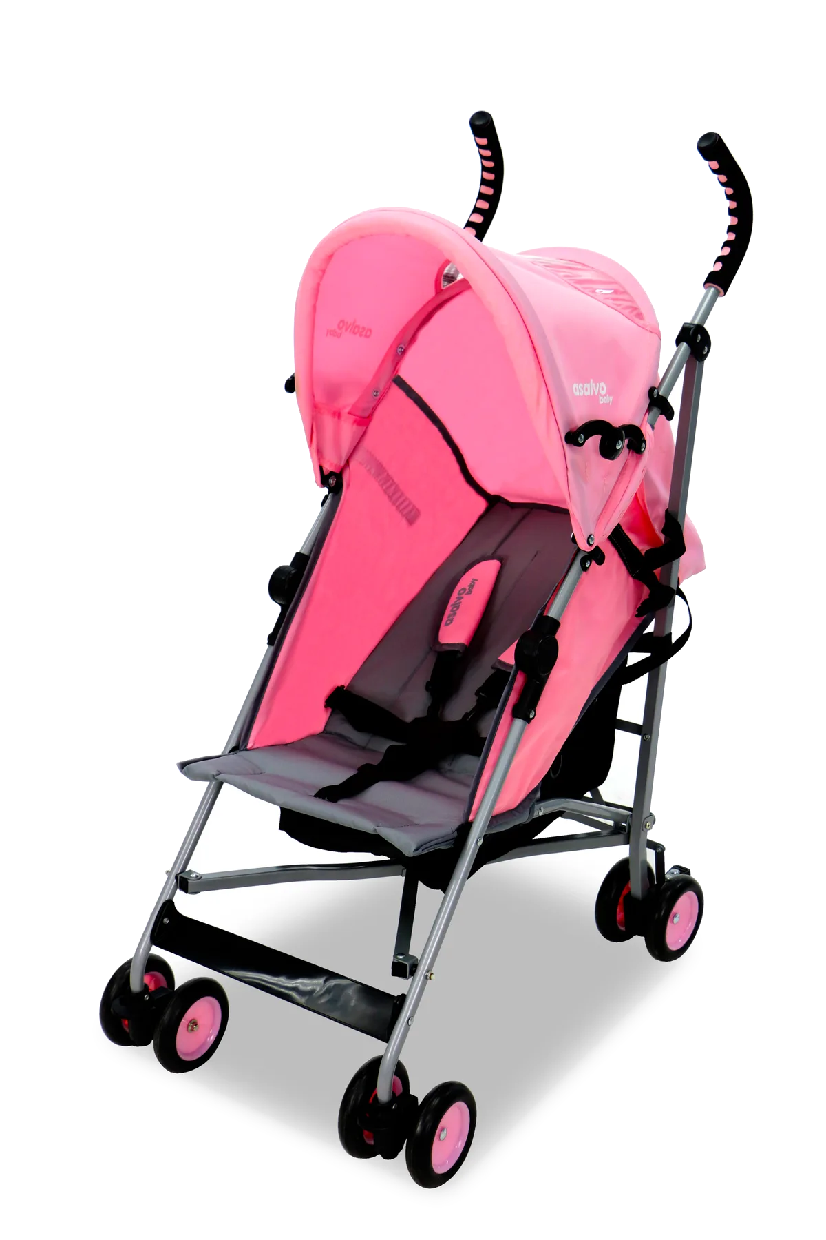 Asalvo Klapvogn Freedom, Rosa - billede 1