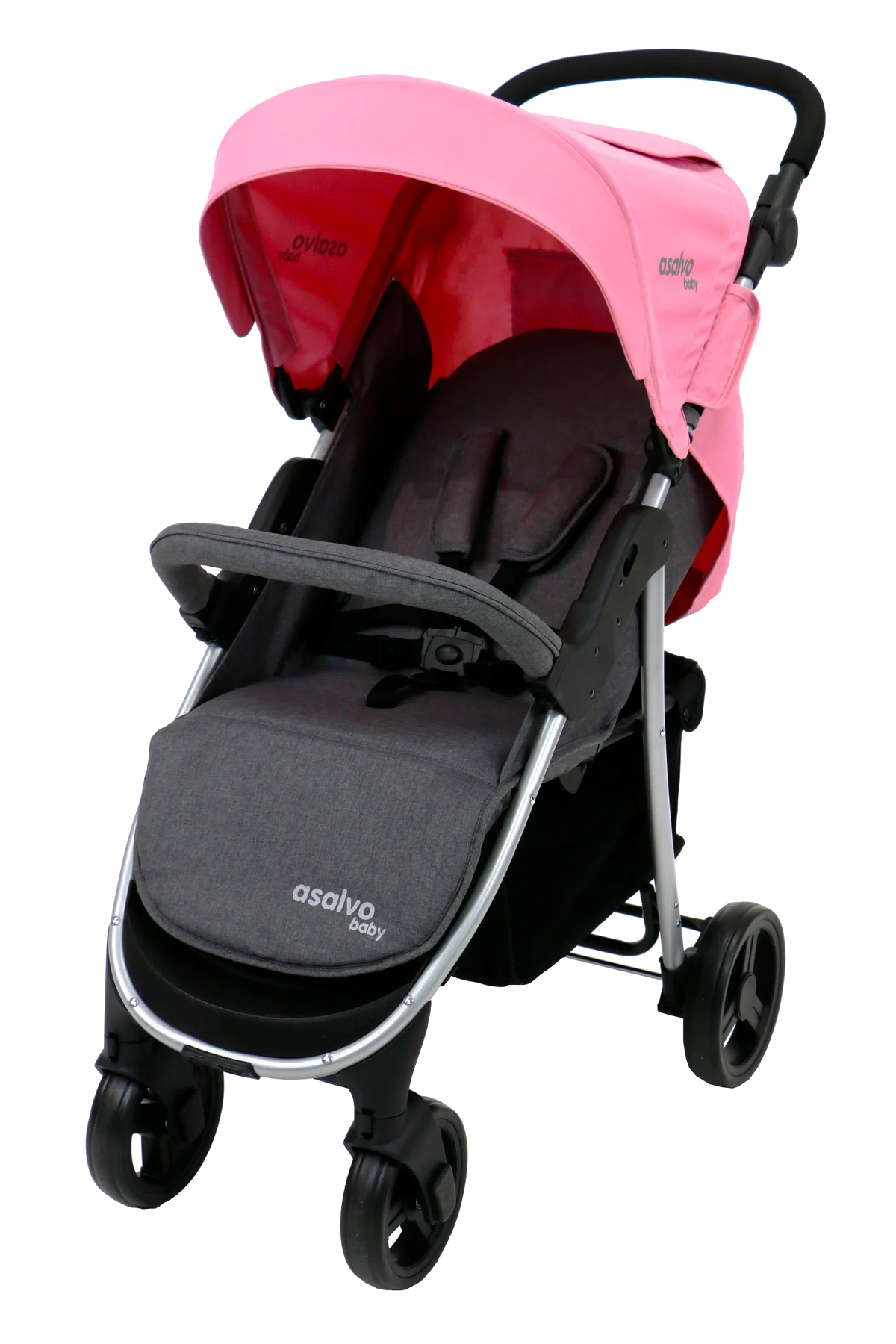 Asalvo Klapvogn Paris, Rosa - billede 1