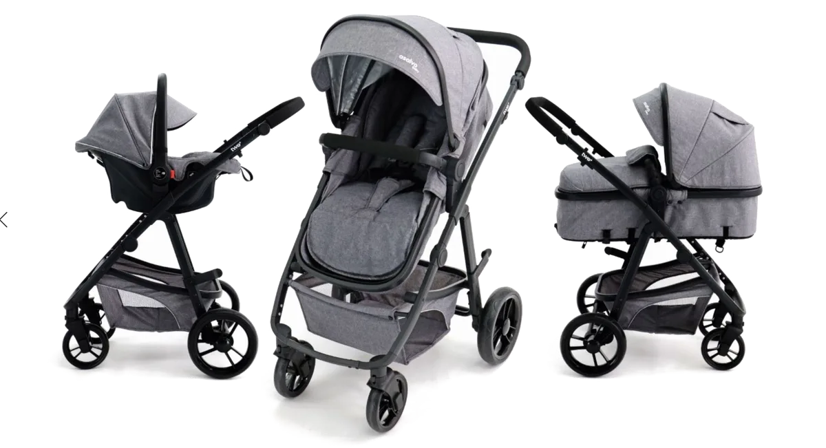 Asalvo Convertible Two+, Grå - billede 1