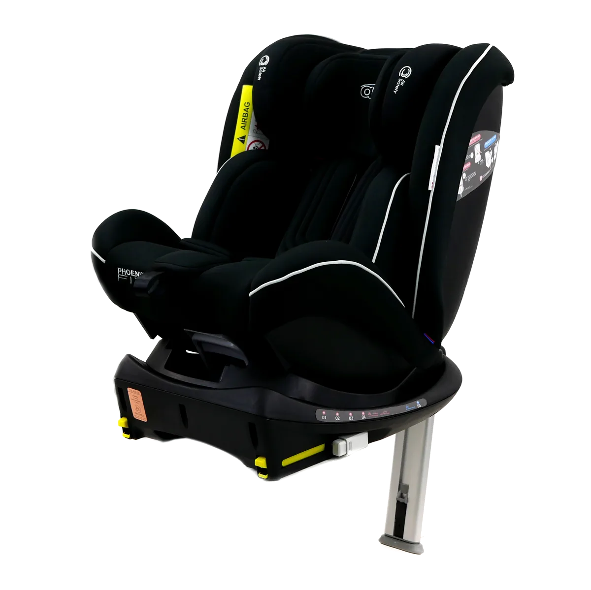 Asalvo Autostol G0123 Phoenix Fix, Sort - billede 1