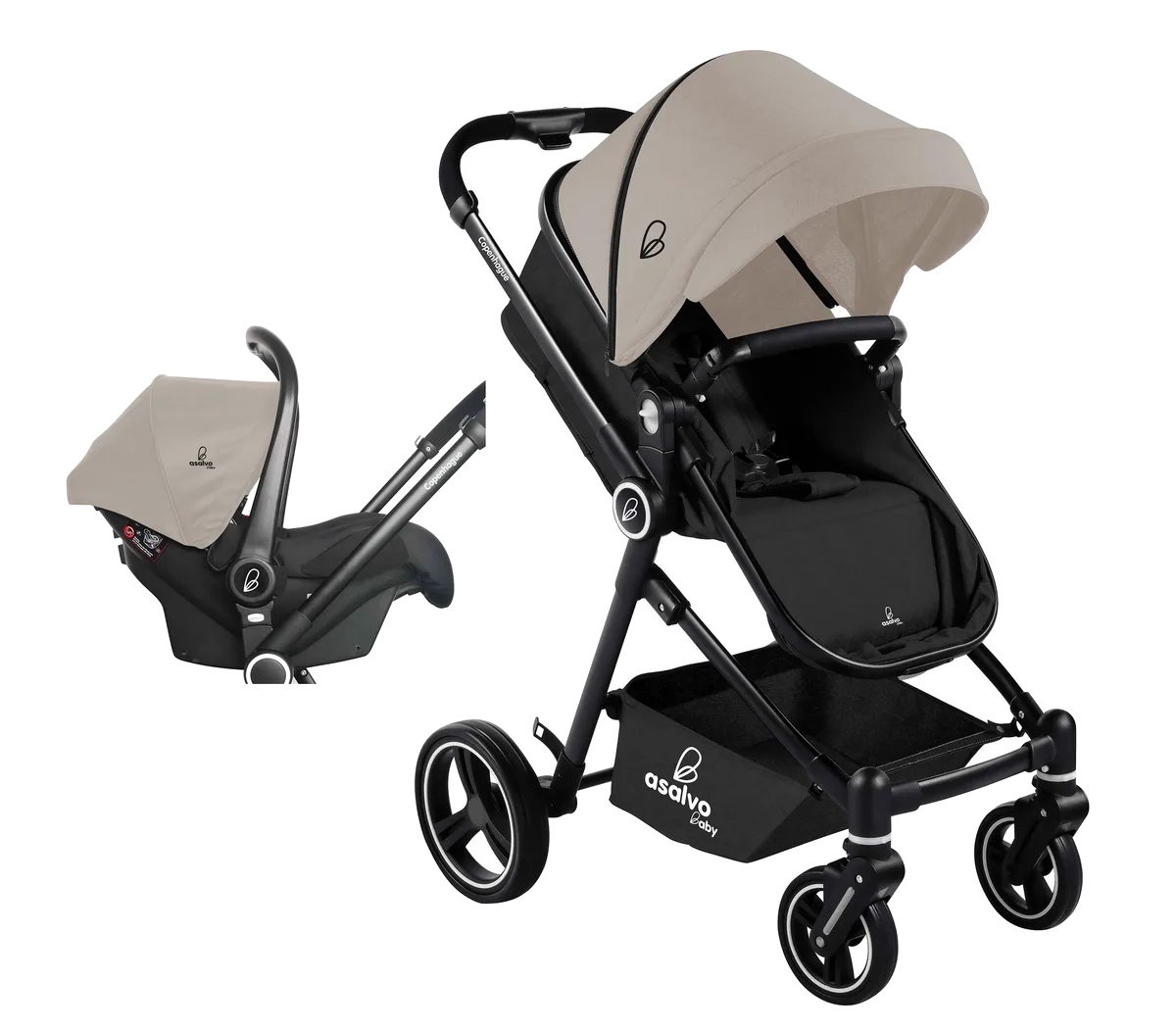 Asalvo Convertible København, Beige - billede 1