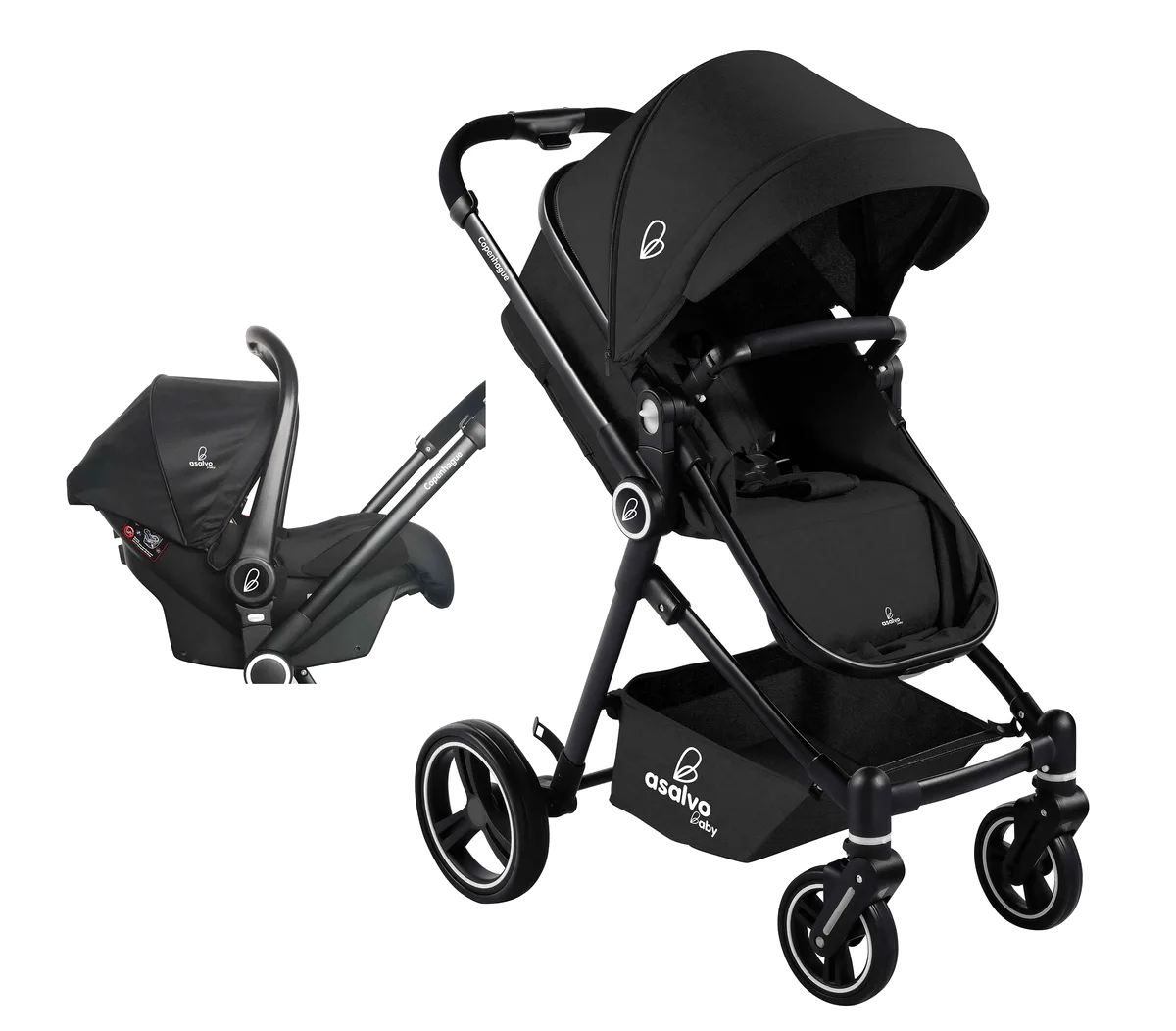 Asalvo Convertible København, Sort - billede 1