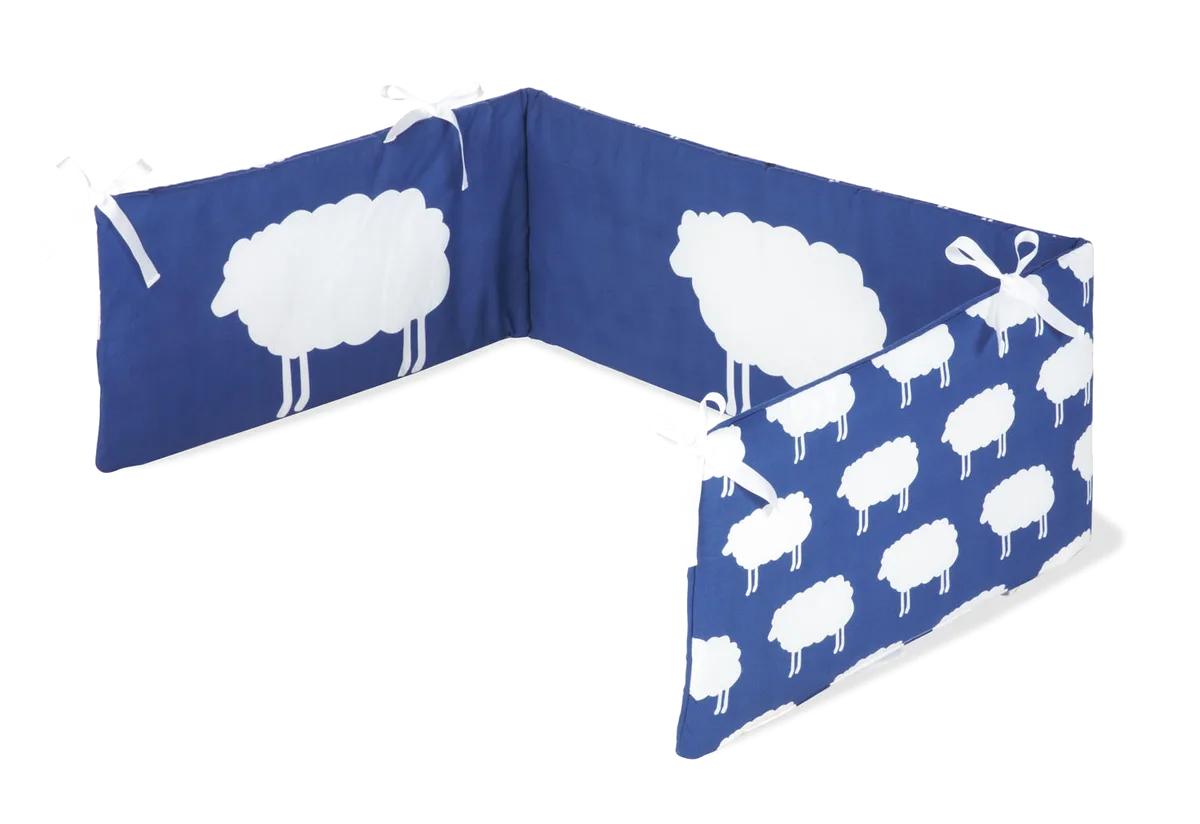 Pinolino Sengerand til Babyseng (165x28 cm), Happy Sheep - billede 1