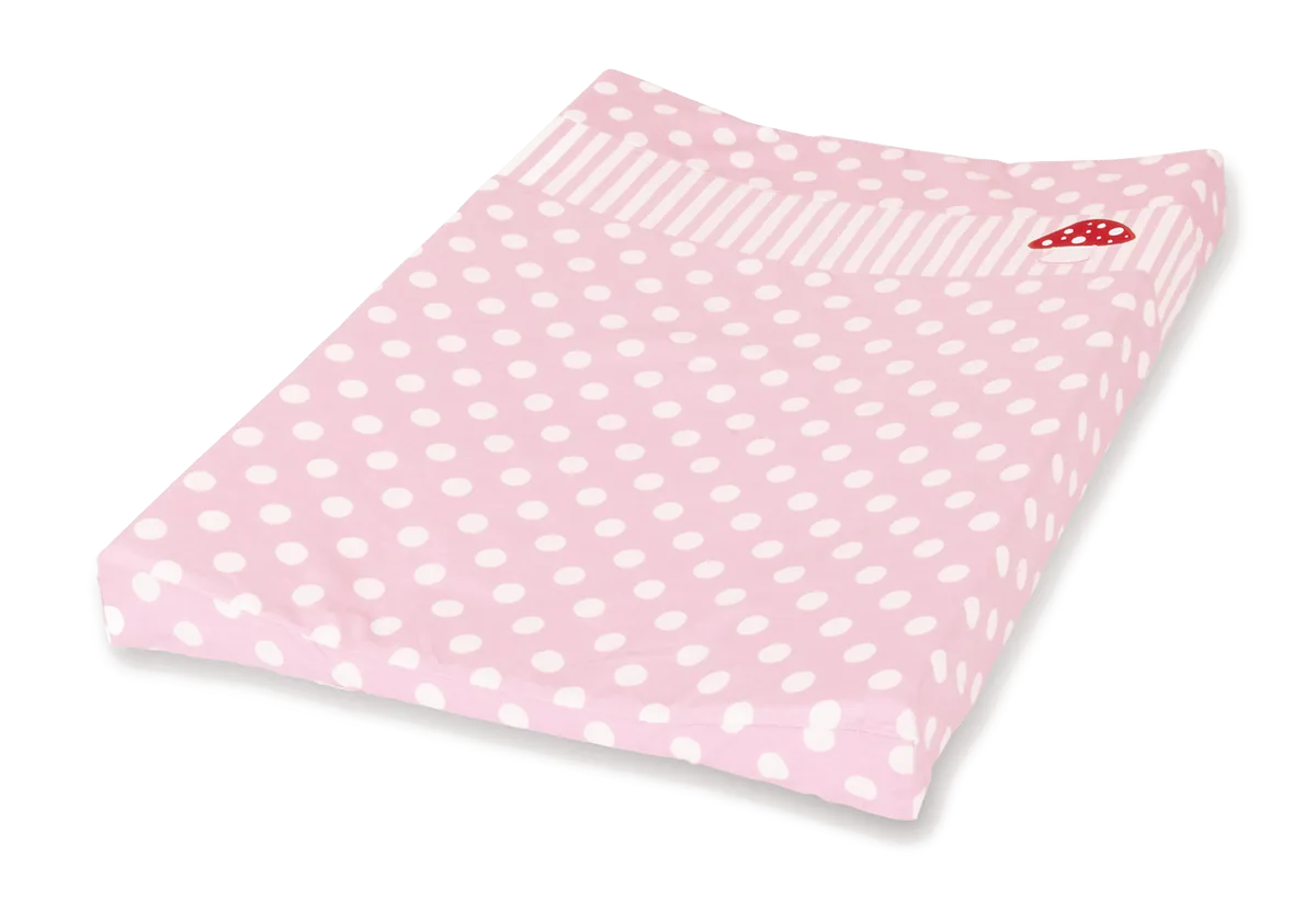 Pinolino Puslepude Betræk, Glückspilz/Rosa - billede 1