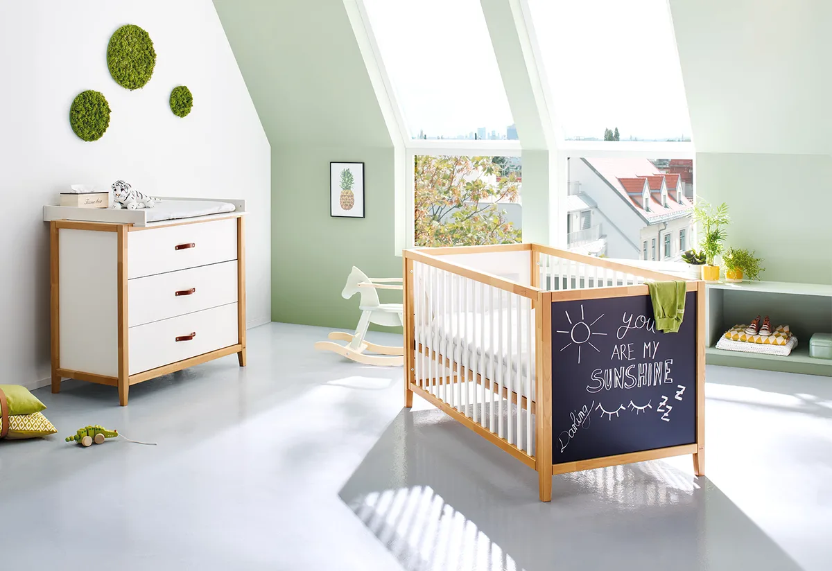 Pinolino Start Møbel Sæt, Bred med kridttavle (2 dele), Calimero - billede 1