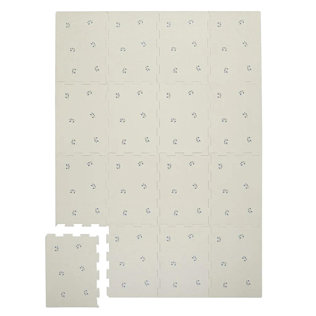 3 prouts Gulvpuslespil, Blueberry taupe - billede 1
