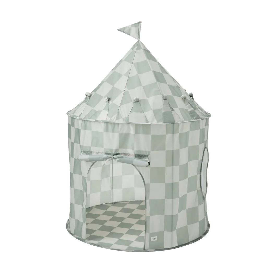 3 Sprouts Legetelt, Checkerboard grøn - billede 1