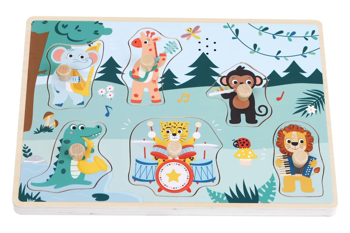 Kinder and Kids Knoppuslespil, Musik - billede 1