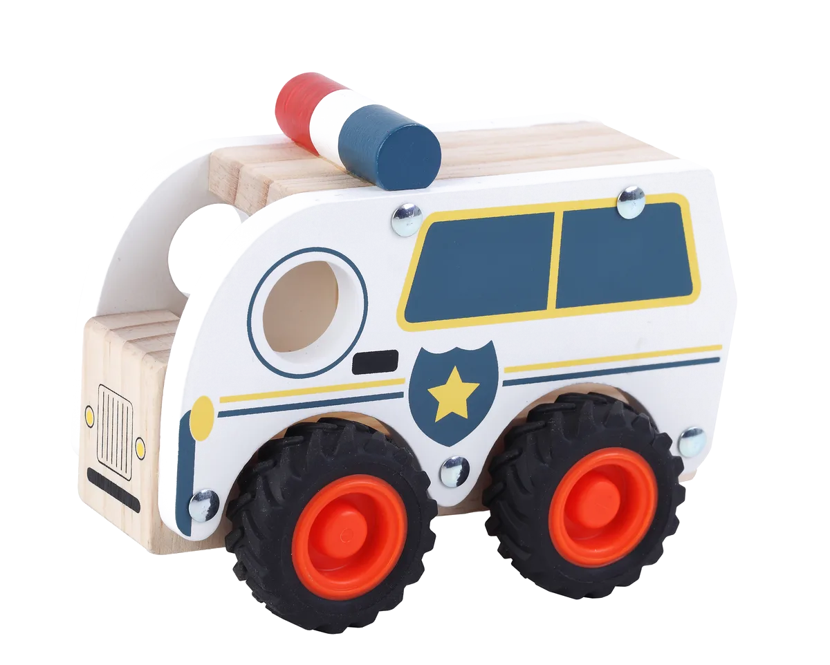 Kinder and Kids Politibil - billede 1