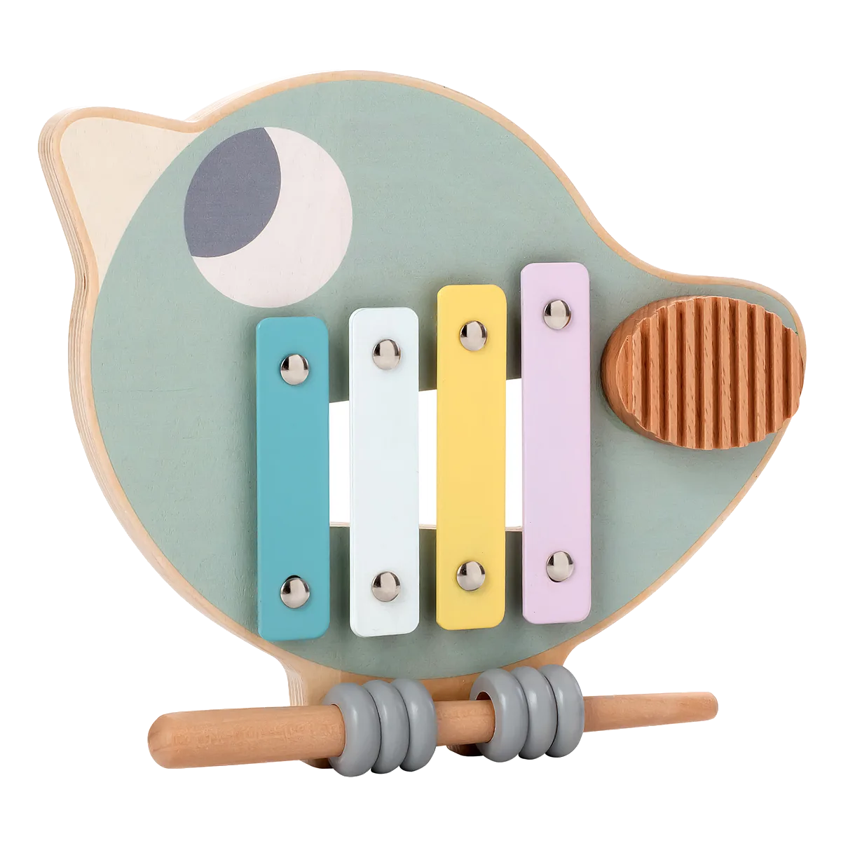 Kinder and Kids Xylofon og perkussions instrument, Fugl - billede 1