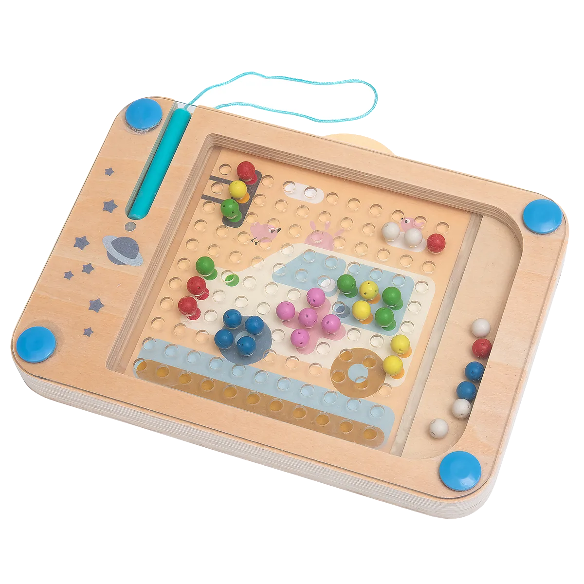 Kinder and Kids Skab billeder med magnet pen og kugler - billede 1