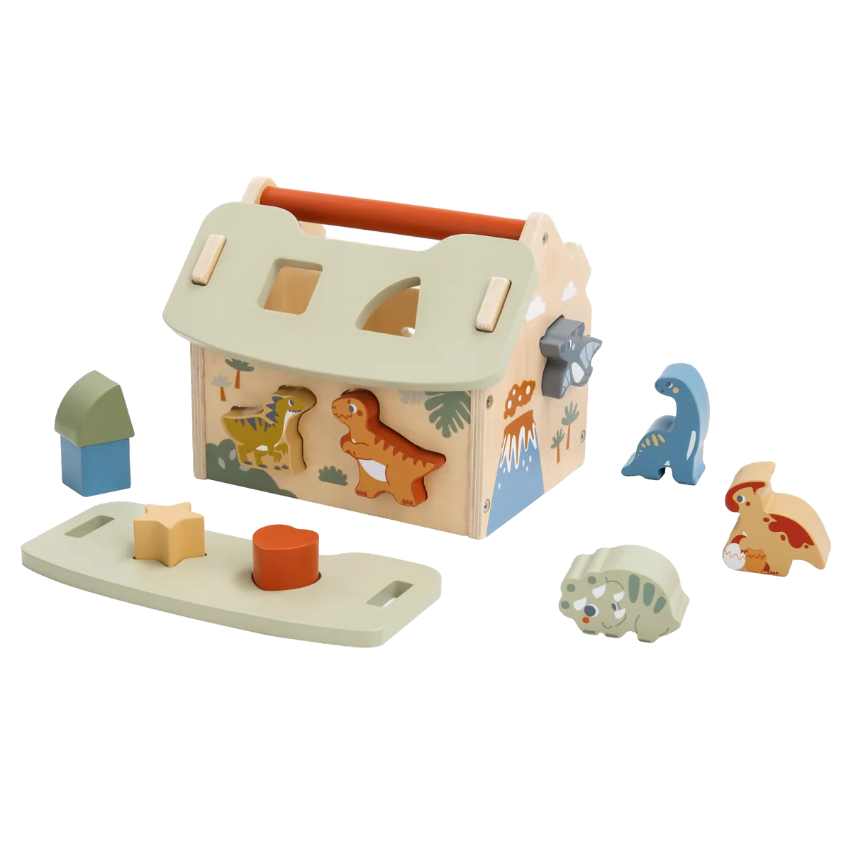 Kinder and Kids Puttekasse, Dinosaur hus - billede 1