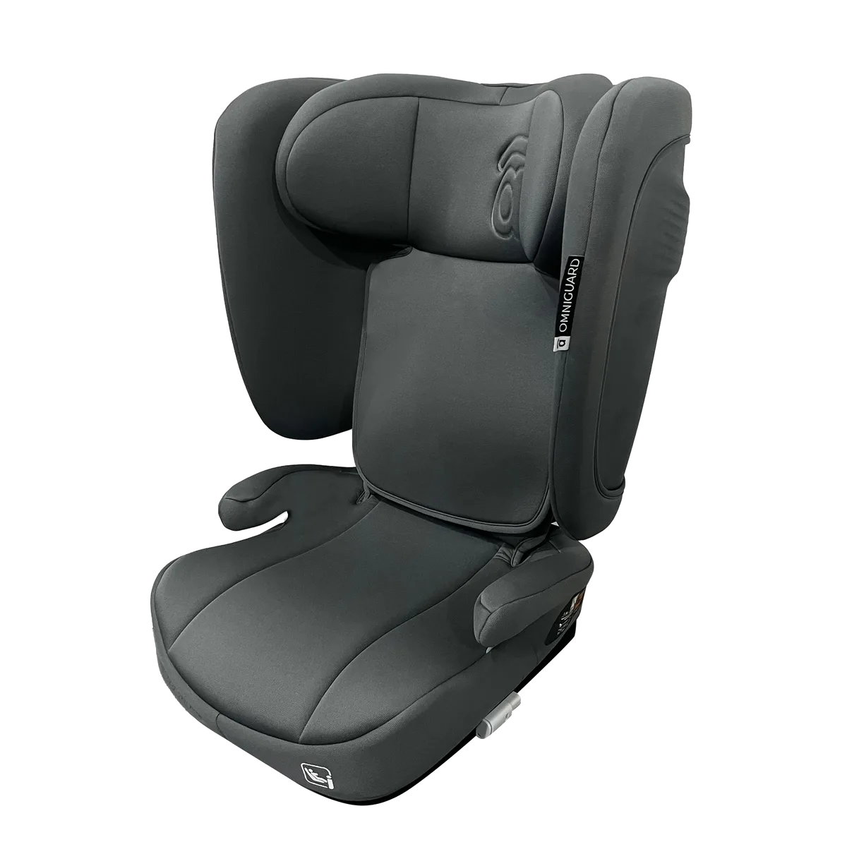 Asalvo Autostol I-size 100 - 150 cm, Omniguard, Grå - billede 1