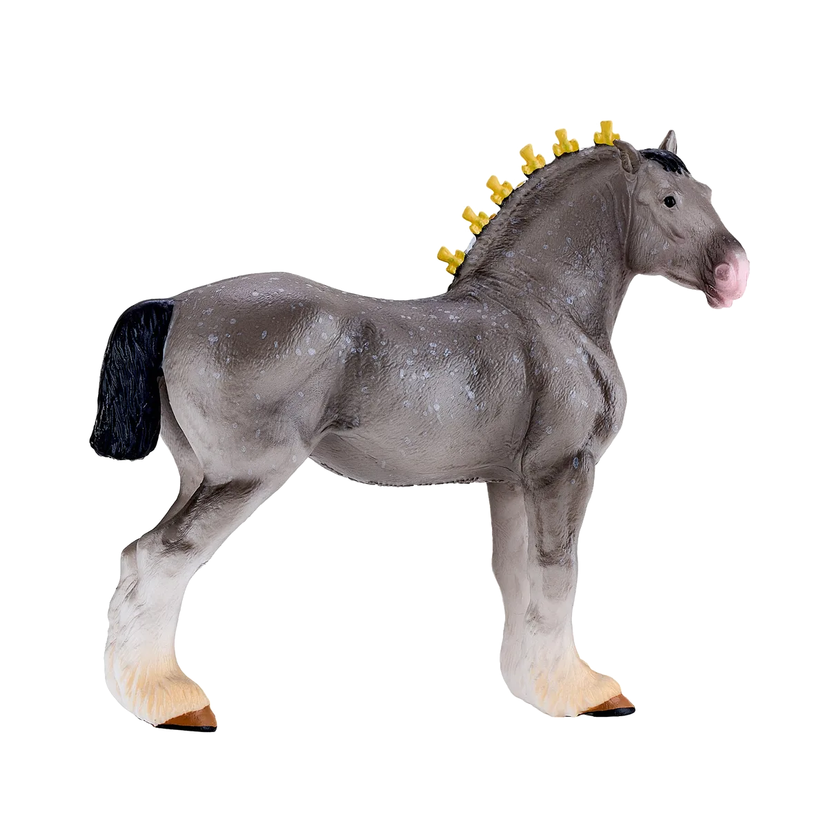 Mojo gråskimmel Shire hest - billede 1
