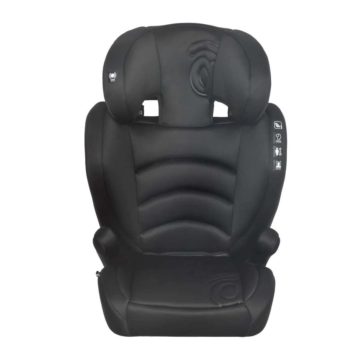 Asalvo Autostol I-size 100 - 150 cm, Xtreme, Sort - billede 1