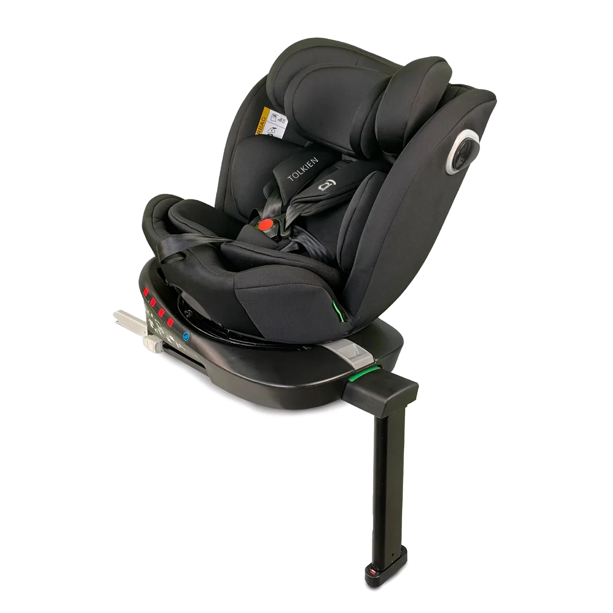 Asalvo Autostol I-size 40 - 150 cm, Tolkien, Sort - billede 1