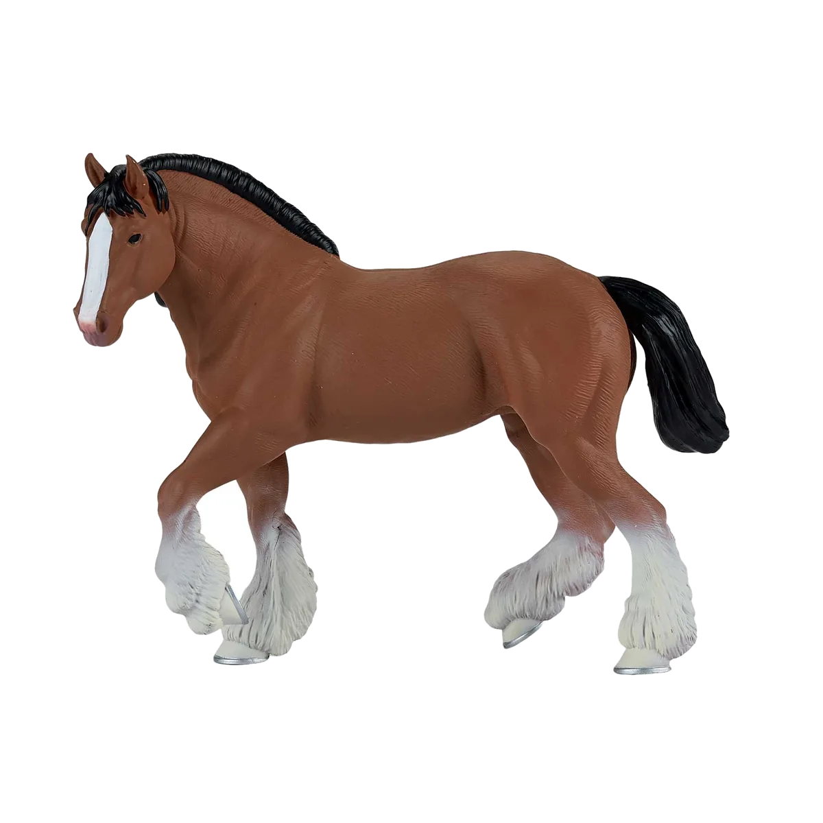 Mojo Clydesdale hest, Brun - billede 1