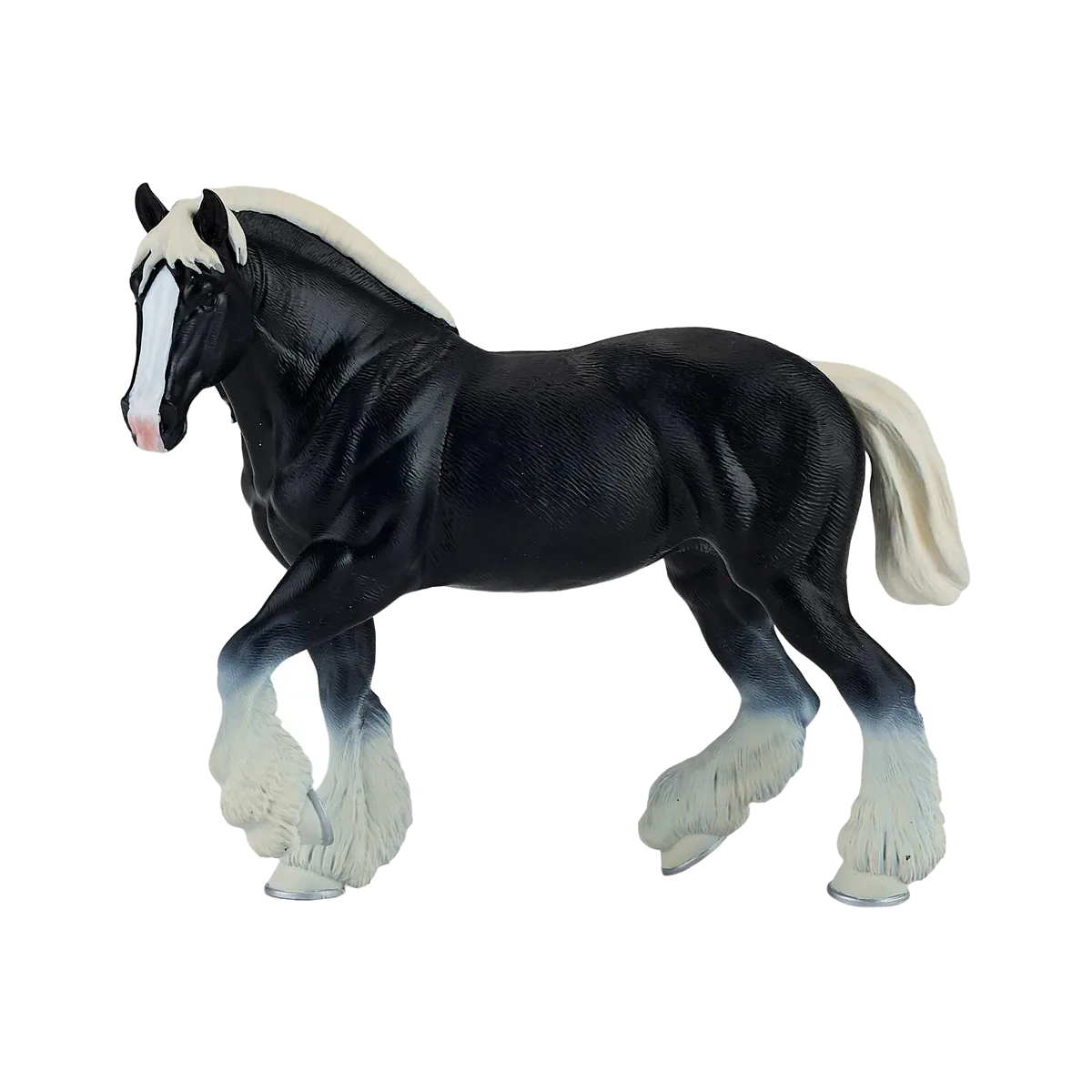Mojo Clydesdale hest, Sort - billede 1