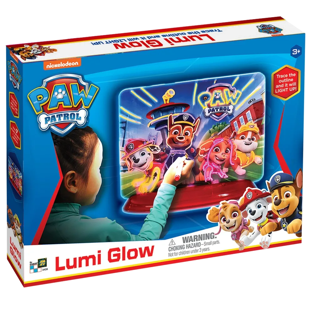 Paw Patrol Natlampe/Dekoration - Lumi Glow - billede 1