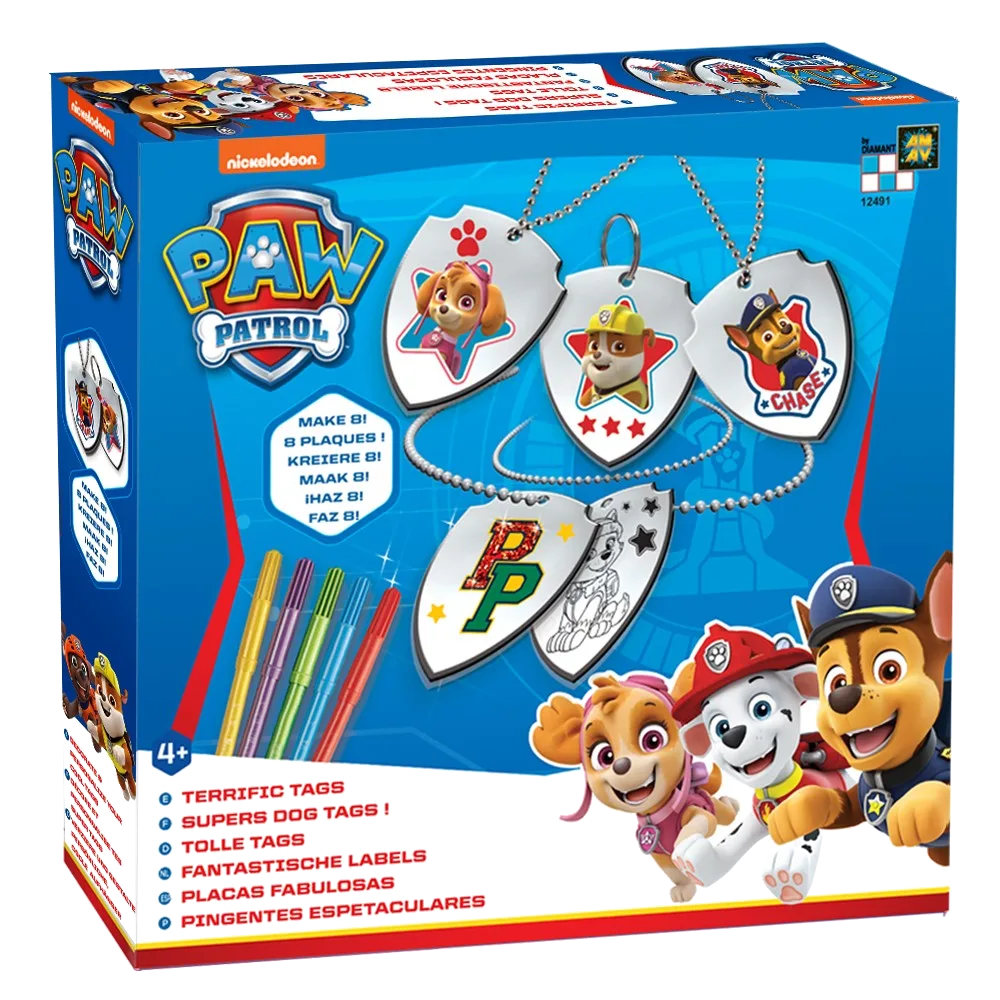 Paw Patrol Tags - Terrific Tags - billede 1