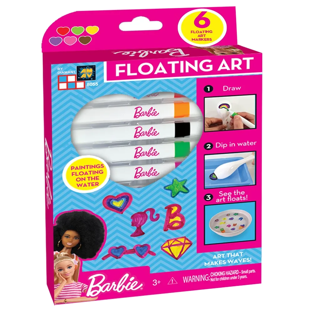 Barbie Skab unikke kunstværker- Floating Art - billede 1