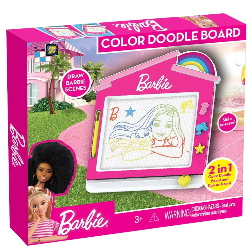 Barbie Magnettavle - Color Doodle Board - billede 1