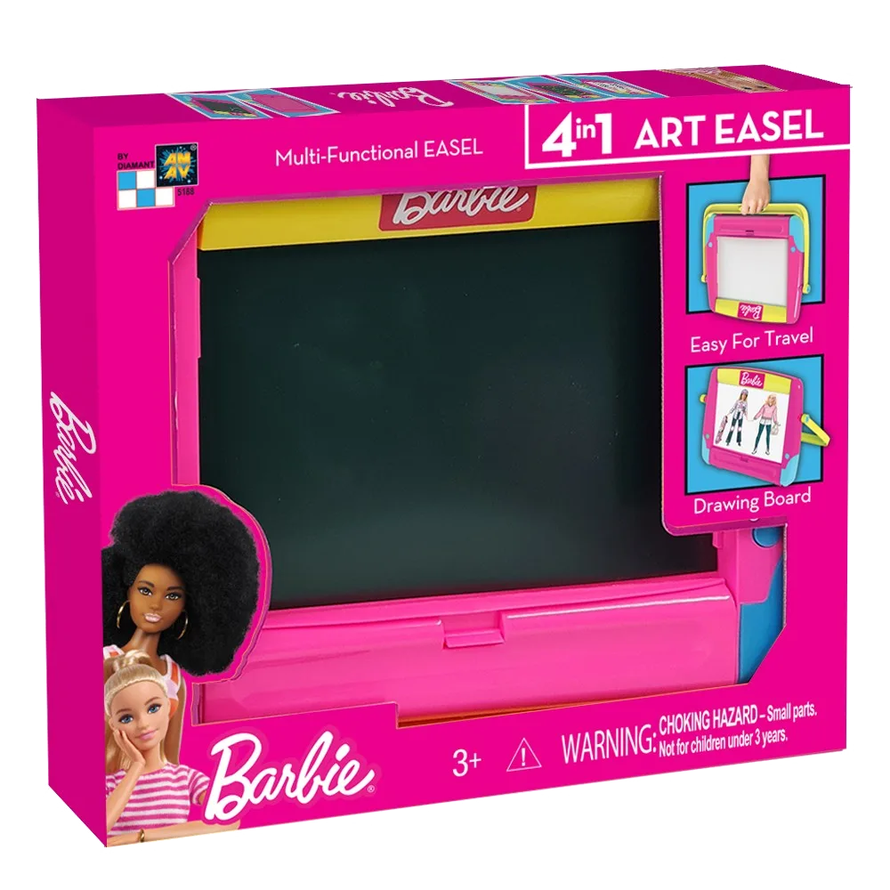 Barbie Staffeli og tegnetavle - 4 in 1 Art Easel - billede 1