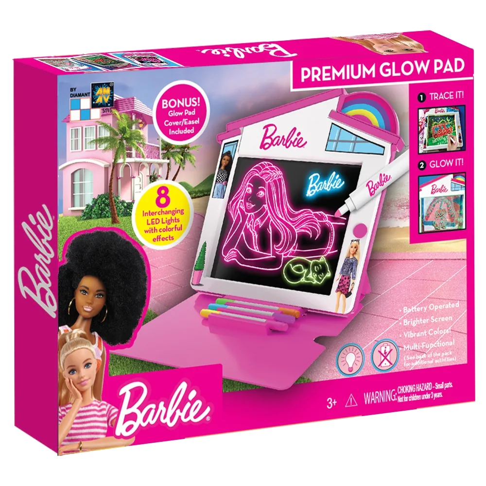 Barbie Tegnetavle - Dreamhouse Premium Glow Pad - billede 1