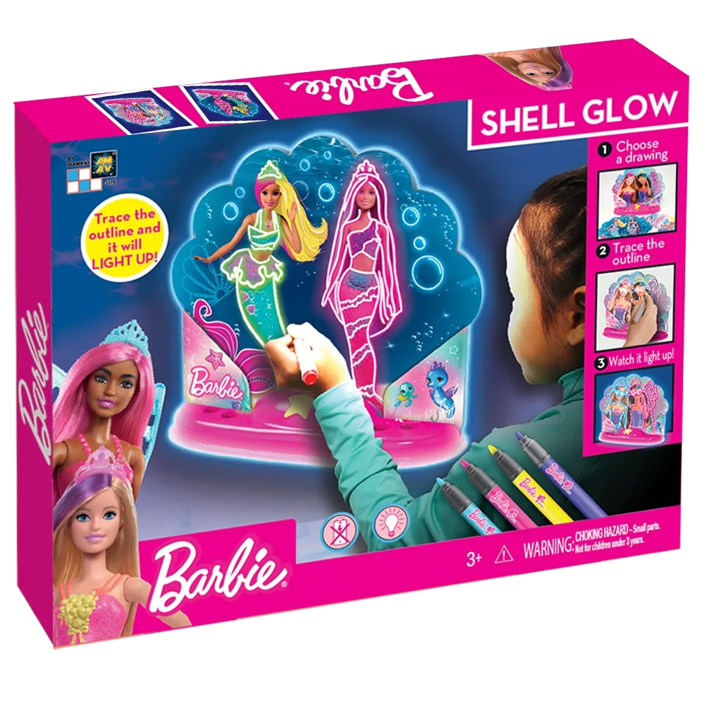 Barbie Natlampe/Dekoration - Shell Glow - billede 1