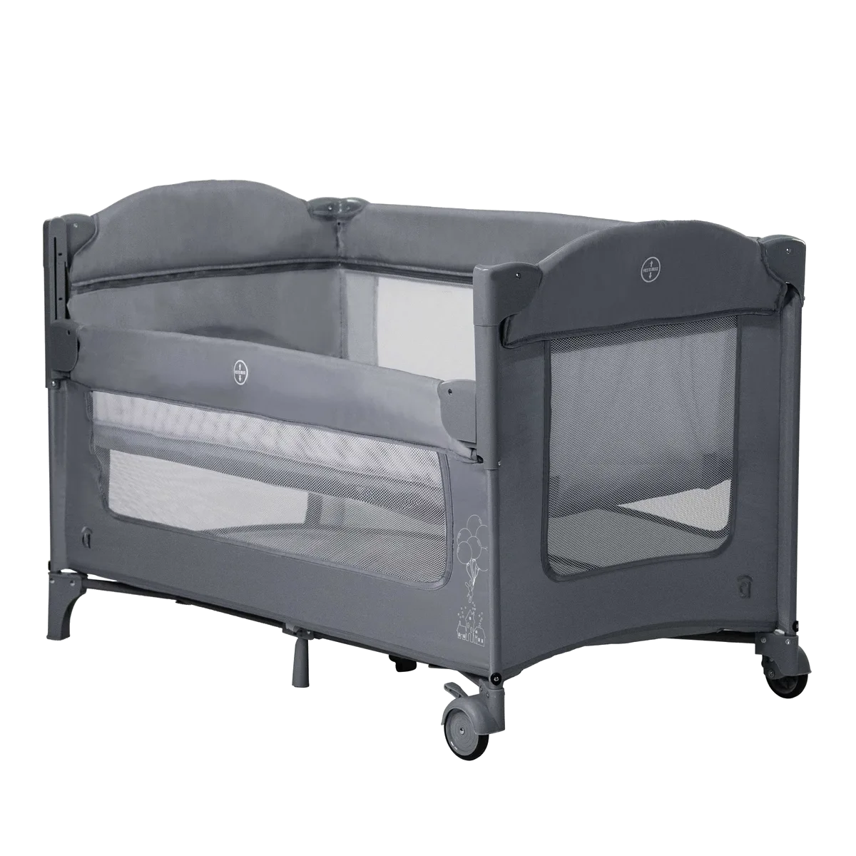Asalvo Weekendseng Together/Bedside Crib - billede 1