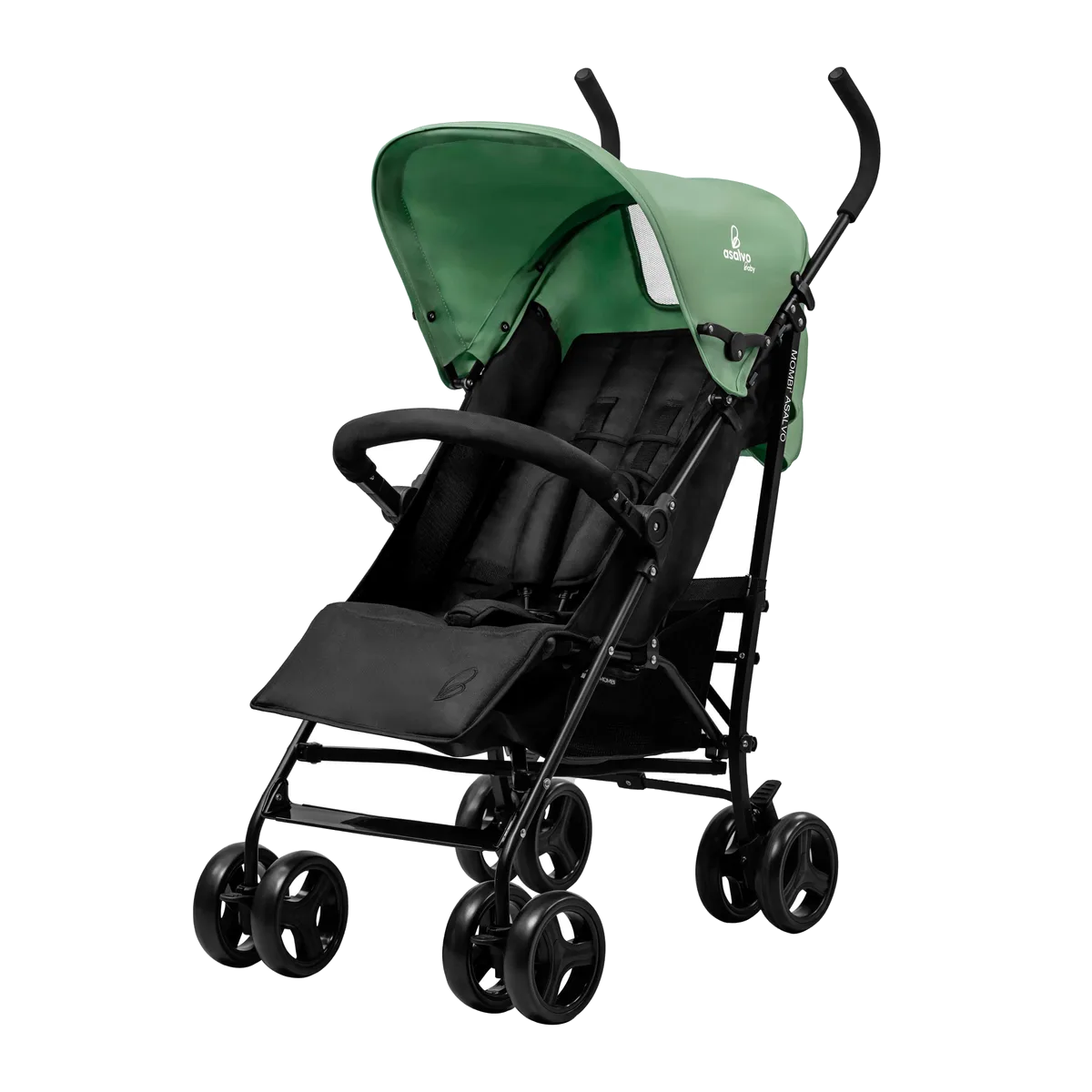 Asalvo Klapvogn Mombi 2, Grøn - billede 1